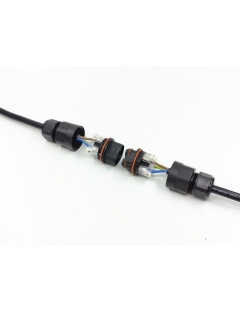 Connecteur de Câble Étanche 3 Contacts Type T avec Connecteur Rapide 0.5mm²- 2.5mm² IP68