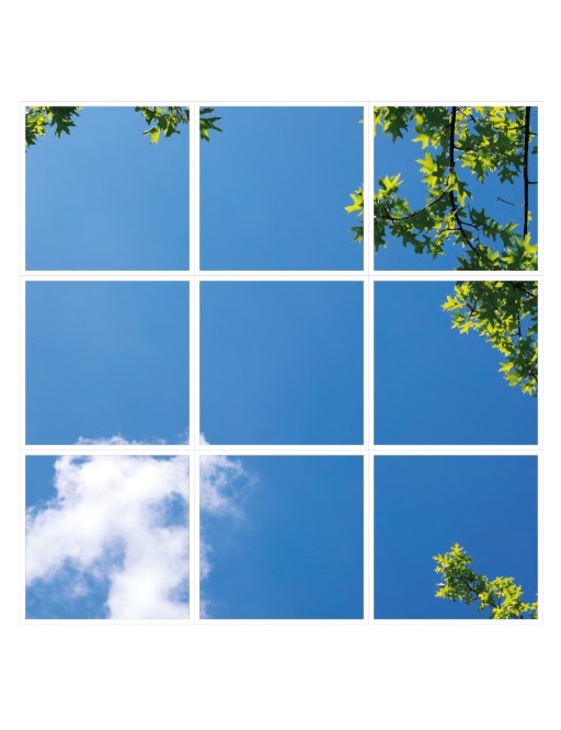 Déstockage : Pack 9 x Dalles LED OASIS 60x60 Personnalisable