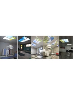 Déstockage : Pack 9 x Dalles LED OASIS 60x60 Personnalisable
