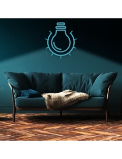 Dalle LED Ronde Extra-Plate 30W Coupe Ø 290mm