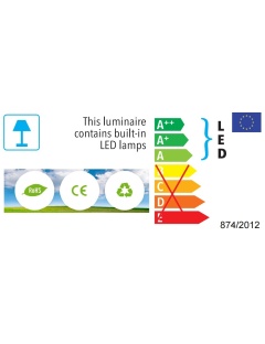 Pack 2 x Dalles LED OASIS 60x120 - Boulevard