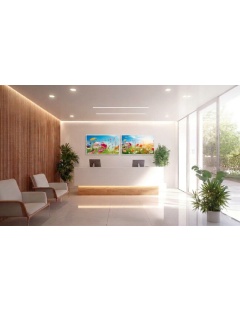 Dalle LED OASIS 60x120 Personnalisable