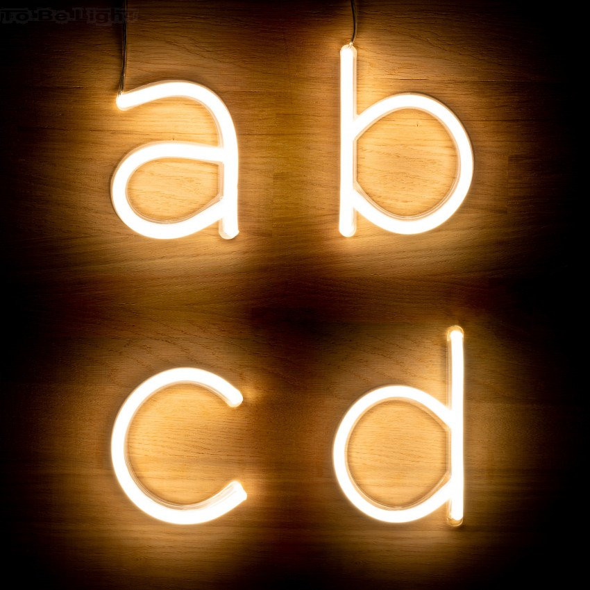 Lettres Neon Led Lettres De A A Z