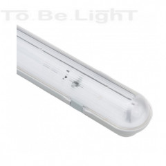 Réglette étanche pour 1 Tube LED 600 mm