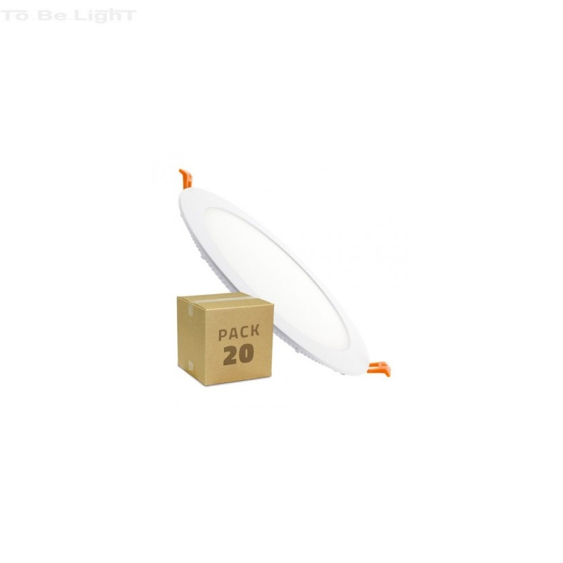 Pack 20 x Dalle LED Encastrable 18W / 22,5 CM