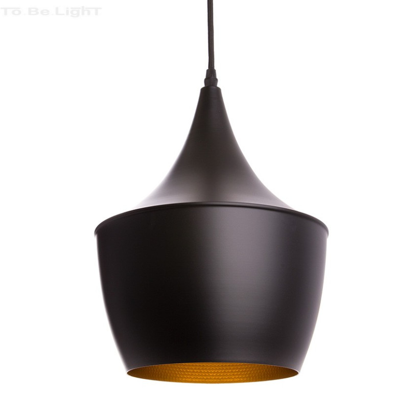 Lampe suspendue Industrielle Phi Noir