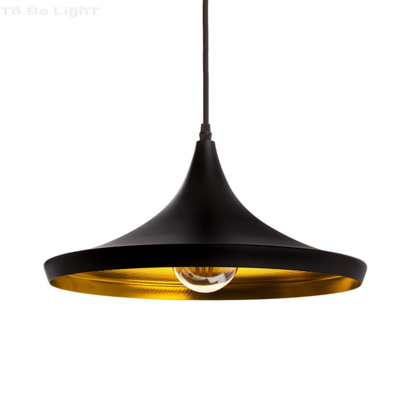 Lampe suspendue Industrielle Omega Noir