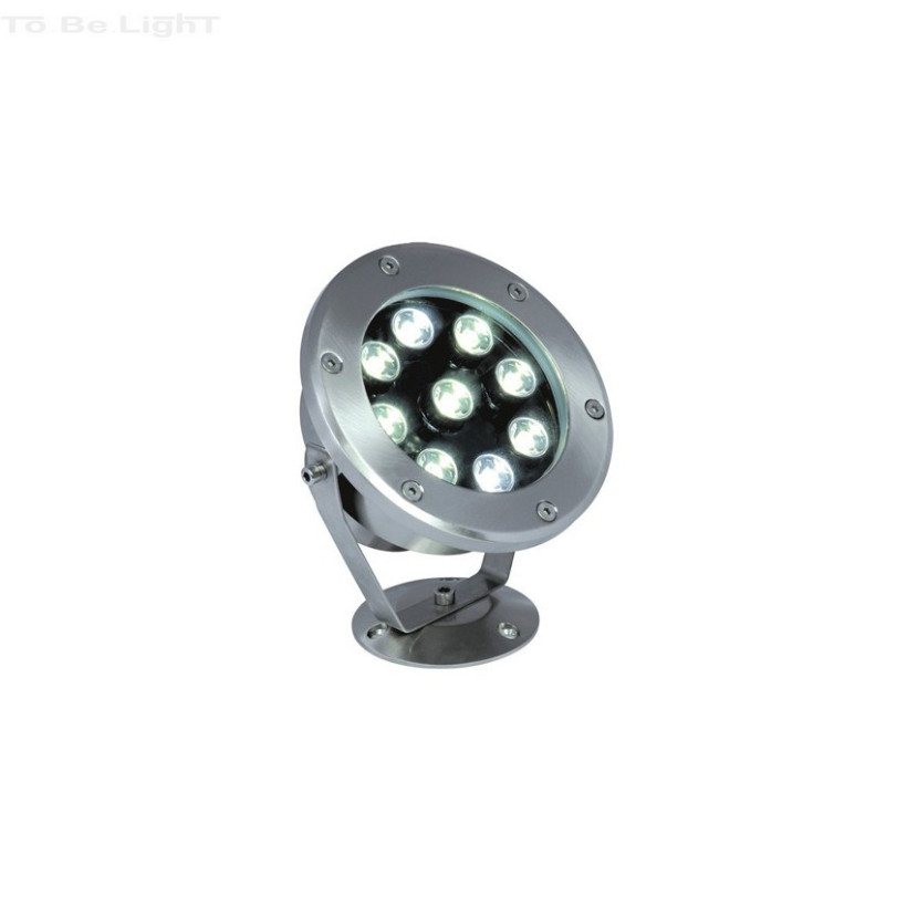 Spot LED Extérieur RGB 9W + Télécommande RF