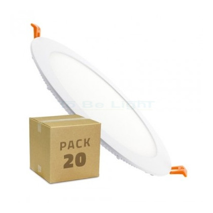 Pack 20 x Dalle LED Encastrable 18W / 22,5 CM