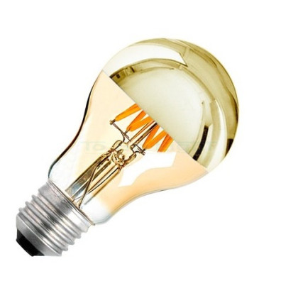 Ampoule LED E27 Variable Filament 6w GOLD REFLECT