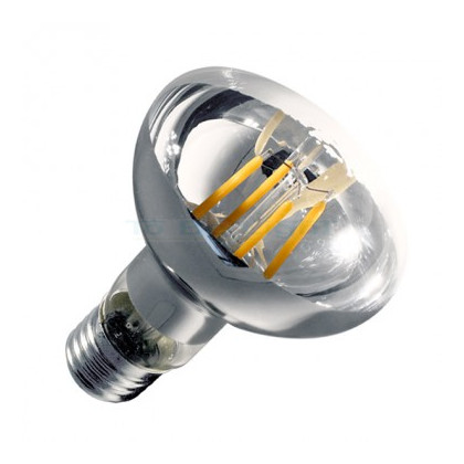 Ampoule LED E27 Filament R80 Variable 6W 