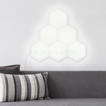 Kit Panneau LED Hexagonal 9x9cm 1200lm
