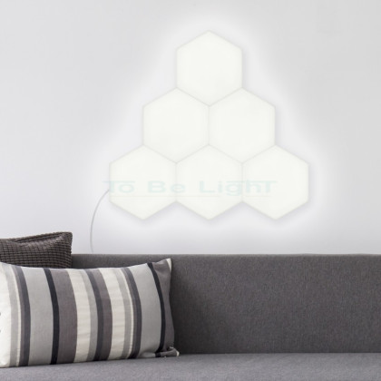 Panneau LED Hexagonal 9x9cm 200 LM Extension