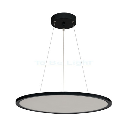 Dalle LED Ronde Noire 60 cm - 3400 lm