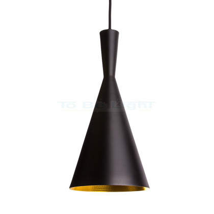 Lampe suspendue Industrielle Gamma Noir