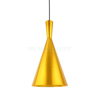 Lampe suspendue Industrielle Gamma Or