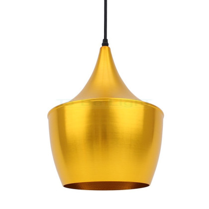 Lampe suspendue Industrielle Phi Or