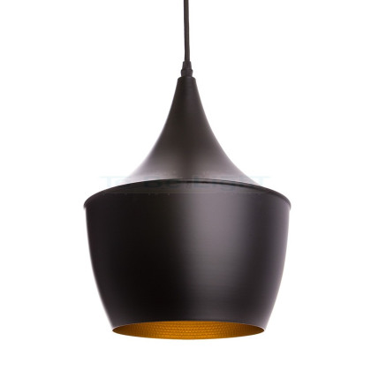 Lampe suspendue Industrielle Phi Noir