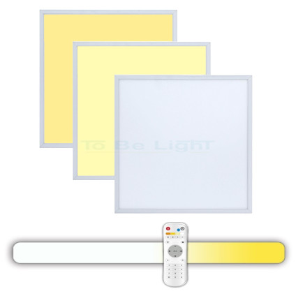 Dalle LED 60x60  3en1 + Télécommande Radio