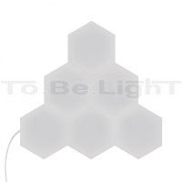 Panneau LED Hexagonal 18x18cm 800 lm Base Principale