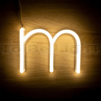Lettre M Néon LED