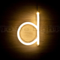 Lettre D Néon LED