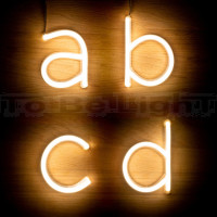 Lettres Néon LED - Lettres de A à Z
