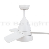 Ventilateur de Plafond LED Industriel avec CCT Sélectionnable 15W Blanc