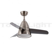 Ventilateur de Plafond LED Industriel avec CCT Sélectionnable 15W Gris