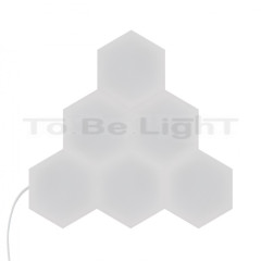Kit Panneau LED Hexagonal 9x9cm 1200lm
