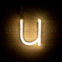 Lettre U Néon LED