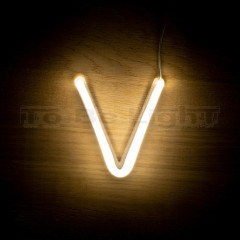 Lettre V Néon LED