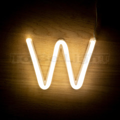Lettre W Néon LED