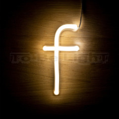 Lettre F Néon LED