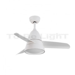 Ventilateur de Plafond LED Industriel avec CCT Sélectionnable 15W Blanc