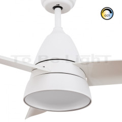 Ventilateur de Plafond LED Industriel avec CCT Sélectionnable 15W Blanc
