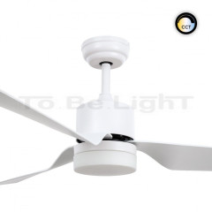 Ventilateur de Plafond LED Minimal PRO Silencieux avec CCT Sélectionnable 15W Blanc