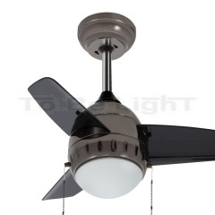 Ventilateur de Plafond LED Modern 7W Noir