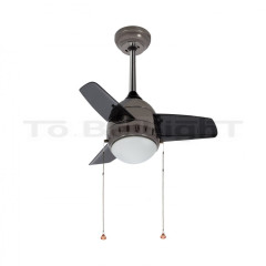 Ventilateur de Plafond LED Modern 7W Noir