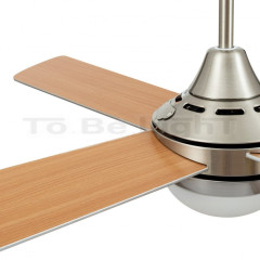 Ventilateur de Plafond 60W Navy Nickel