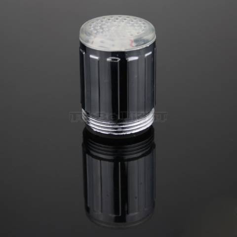 Embout de robinet adaptable à LED 3 couleurs